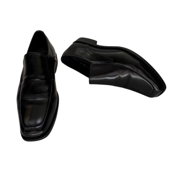 Stacy Adams Cassidy Mens Moc-Toe Slip-On Leather Dress Shoes SZ 9.5 - Picture 2 of 11